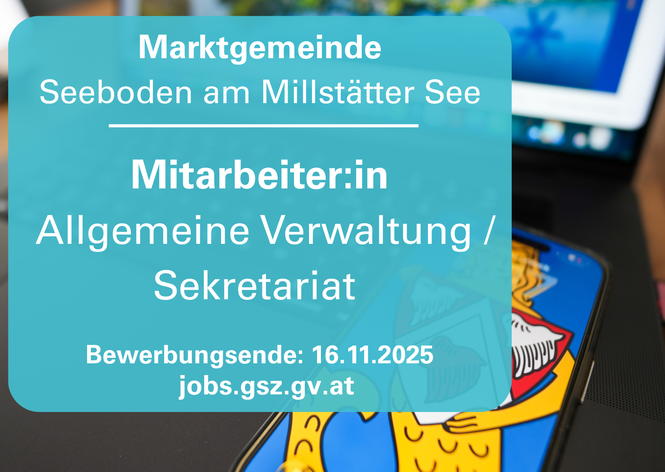 Sie sehen ein Symbolfoto für die Einstellung bzw. Stellenausschreibung